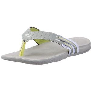 Oakley dames twist teenslippers, Grijs Grey White 295, 44 EU