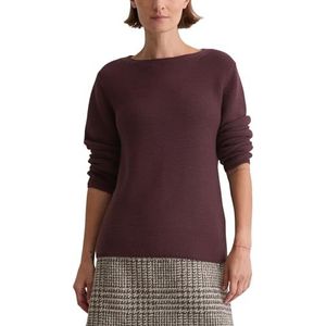 Marc O'Polo - Trui - Wijnrood - Knitwear - Lange Mouw