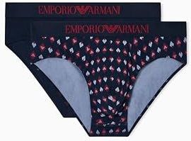 Emporio Armani - Classic Pattern Mix - Slips - 2 Eenheden
