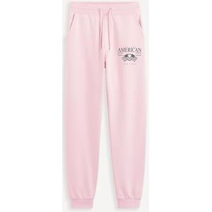 AMERICAN COLLEGE USA American College Joggingbroek, uniseks, uniseks, Roze, XL