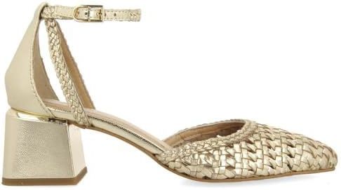 Gioseppo - Sarkad - Pumps - Platinum - Leer - Handgeweven Details