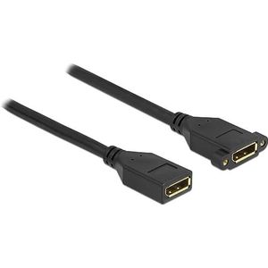 Delock DisplayPort 1.2 kabel female naar female voor inbouw 4k 60 Hz 3m