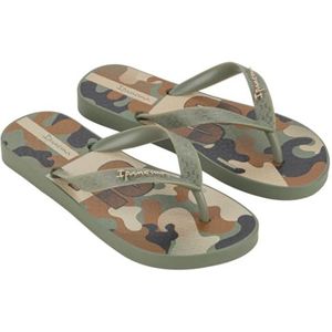 Ipanema Temas XV Kids Flip-Flop voor meisjes, Groen Bruin Beige, 27/28 EU