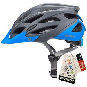meteor® fietshelm heren dames kinderhelm MTB scooter helm helmet voor downhill scheidingshelm mountainbike inliner skatehelm BMX fietshelm jongens meisjes Fahrradhelmet bike Marven
