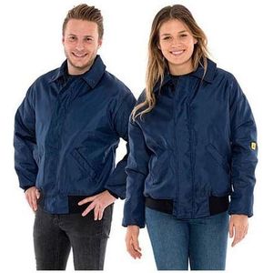 Safeguard WJ-WC10-NB5XL ESD winterjas, 130g/m2, 5XL, marineblauw