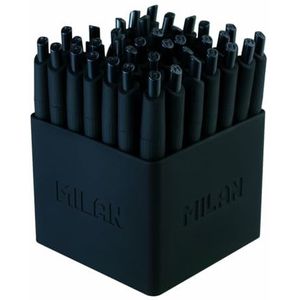 Milan - Reserveer 40 Mini P1 Touch Rollerpen - Zwart - 40 Eenheden