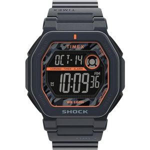 Timex Digitaal herenhorloge met kunststof band Command Encounter, Meerkleurig, armband