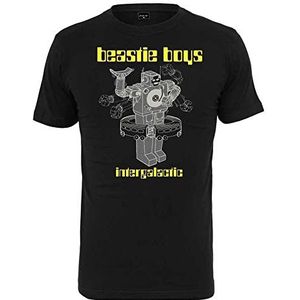 Mister Tee Heren Beastie Boys Intergalactic Tee T-Shirt, Zwart, M