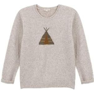 Gocco Jersey Colour sweatshirt, zand, standaard voor kinderen, Zand, 5-6 Jaren
