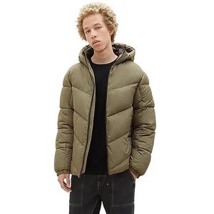 TOM TAILOR Denim Heren 1038858 Jas, 10415-Dusty Olive Green, XL, 10415 - Dusty Olive Green, XL