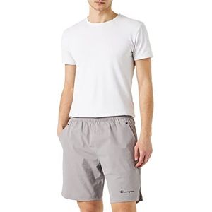 Champion Legacy All Day Active Stretch Woven Ribstop bermuda shorts voor heren, Stone Grijs, S