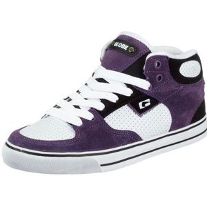 Globe Haslam-Sabaton mid GBHASLSM, heren sportschoenen - skateboarding, Paars Paars Wit Zwart 19564, 49 EU