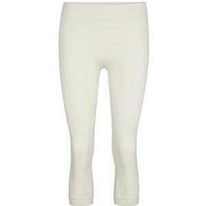 FALKE Dames Broek van onderlaag Wool-Tech Trend 3/4 W TI Wol Functioneel material Sneldrogend 1 Stuk, Wit (Off-White 2040), S