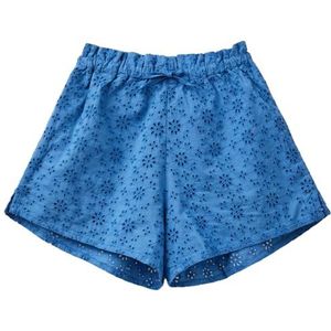 United Colors of Benetton Shorts voor meisjes en meisjes, Blauw, 150 cm
