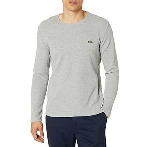 BOSS T-shirt voor heren, Wet Cement Grey, XL