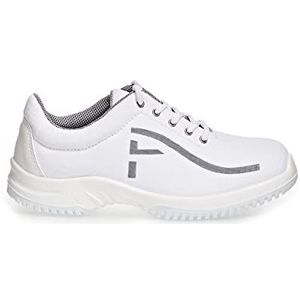 Abeba Veiligheidsschoen 1629 - Uni6 microvezel textiel wit