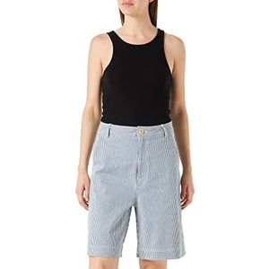 Part Two Pajapw SHO shorts relaxed fit cargobroek voor heren en dames, Blauwe Streep, 36 NL