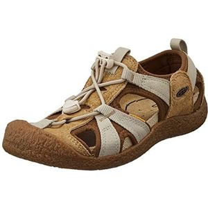 KEEN Howser Harvest Sandaal voor dames, Beige Plaza Taupe, 35.5 EU