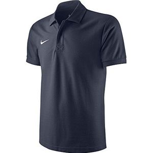 Nike - Team Core - Poloshirt - Navy Blue - Korte Mouw