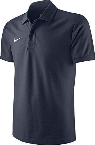 Nike - Team Core - Poloshirt - Navy Blue - Korte Mouw