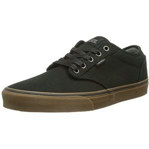 Vans Atwood Canvas' Heren Lage Top Sneakers, Zwart 12 Oz Canvas Zwart Gum, 41 EU