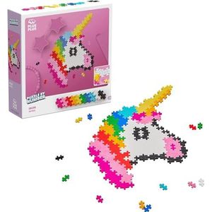 PLUS PLUS - Puzzel op nummers, eenhoorn, 250 stukjes – bouwspel – PP3929