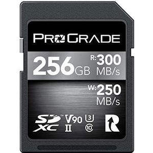 ProGrade Digital SDXC UHS-II V90 300R Geheugenkaart (256GB)
