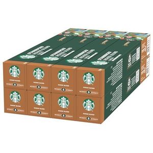STARBUCKS House Blend by Nespresso, Medium Roast, Koffiecapsules 8 x 10 (80 Capsules)