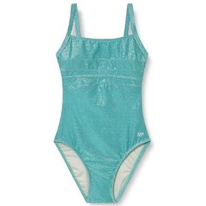 Haute pression Eendelig badpak voor meisjes, Lichtgroen, 6 Jaren