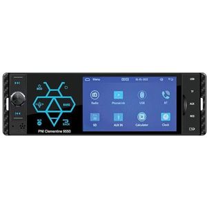 Auto MP5-speler PNI Clementine 9550 1DIN display 4 inch 50Wx4, Bluetooth, FM-radio, Carplay, RDS-functie