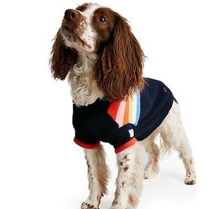 Rosewood Joules Seaport Chenille Stripe Jumper voor honden, medium, regenboog