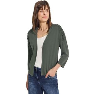 CECIL Gebreide jas, cool kaki, L