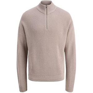 Jack & Jones - JJKAITO KNIT HALF ZIP BF - Schipperstrui - Atmosphere