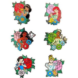 Loungefly PIN - Disney - Princess - Blind emaille pin aankoop - Disney Prinsessen Emaille Pins - Leuke verzamelbare nieuwigheid broche - voor rugzakken en tassen - cadeau-idee - officiële merchandise