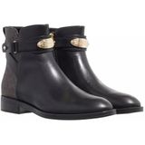 Michael Kors - Darcy Flat Bootie - Schoenen - Zwart - Leer
