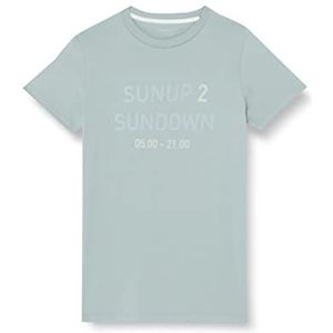 Hackett London Sunup Tee T-shirt voor jongens, Duck Egg, 5 Jaar