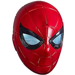 Hasbro Marvel Legends Series Spider-Man Iron Spider elektronische helm met gloeiende ogen, 6 lichtinstellingen en verstelbare pasvorm