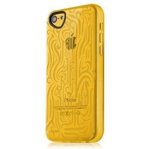 Itskins ITIP5CNEINKYE Terug Cover/Beschermhoes voor Apple iPhone 5C geel