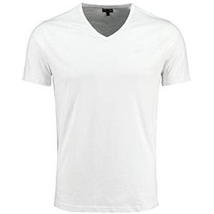 KEY LARGO Heren Sugar V-hals T-shirt, wit (1000), L