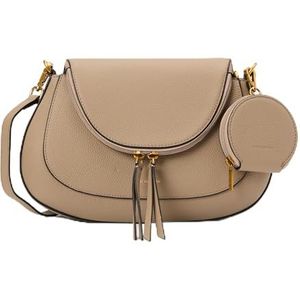 MAC ALYSTER Womens Rabat Porte Epaule Handtas, Taupe, taupe