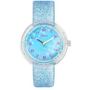 s.Oliver Klassiek horloge 2037720, blauw