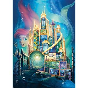 Ravensburger Puzzle 12000265 - Arielle - 1000 Teile Disney Castle Collection Puzzle für Erwachsene und Kinder ab 14 Jahren