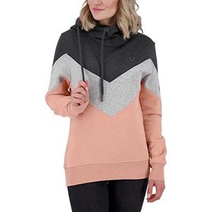 ALIFE and Kickin StellaAK Sweatshirt voor dames, mahonie melange, XL