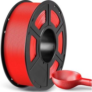ANYCUBIC ASA Filament 1.75mm, Weer en Hitte Bestendig 3D Printer Gloeidraad Geschikt voor het Afdrukken van Onderdelen voor Buiten, Dimensionale Nauwkeurigheid +/- 0.02mm, 1KG Spoel, Rood