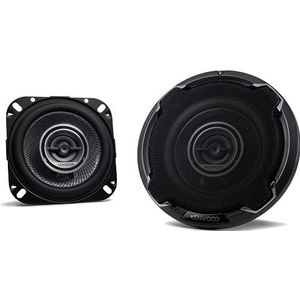 Kenwood KFC-PS1096 10 cm 2-weg coaxiale luidsprekers | autoluidsprekers met surroundgeluid - woofer met polypropyleen membraan en tweeter met gebalanceerde koepel