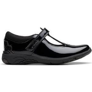 Clarks - 261783176, Meisjes, Black Pat, Black Pat, 31 EU