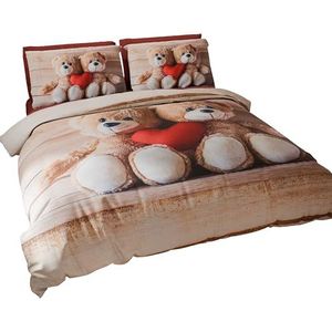 Larsson Geo Green Bed Linen Set 160 x 200 50 x 80 cm