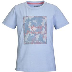 killtec Girl´s t-shirt KOS 198 GRLS TSHRT, light steel blue, 116, 39094-000