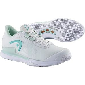 HEAD Sprint Pro 3.5 Clay dames tennisschoen, wit/aqua