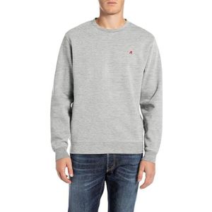 Replay Sweatshirt voor heren zonder capuchon, M08 Light Grey Melange, S